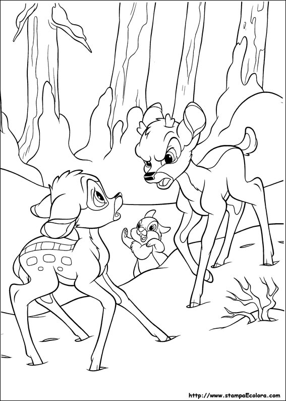 Disegni Bambi 2